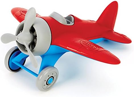 red airplane toy