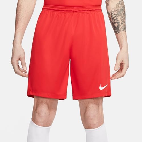 Dry Park Pantaloncini Pantaloncini da Uomo, Uomo, University Red/White, L