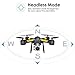 Drone with Camera, VIFLYKOO Q20 FPV RC Drone with 720P HD Camera Live Video Headless Mode 2.4GHz 4 Channel 6 Axis Gyro RTF RC Quadcopter