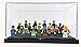 Large Minifigure Display Case fits LEGO and Other Major Brand Minifigs
