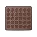 Dotop Silicone Macaroon Baking Sheet Mat Muffin DIY Chocolate Cookie Mould Mode 30 Capacity Round