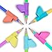 Sumind 6 Pieces Children Pencil Holder Grips Pen Writing Grip Posture Correction Tool for Pencils