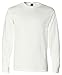 Fruit of The Loom Heavy Cotton Long-Sleeve T-Shirt, Wht, Large