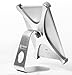 Pwr+ Silver Metal Pivoting Flex Ipad Stand-Holder for Apple-iPad-Air 1 2: (Check Compatibility Photo)