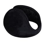 Ear Warmers Men Women Solid Soft Plush Winter Earmuff