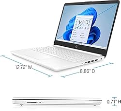 HP 14 Ultralight Laptop, Intel Quad-Core N4120, 8GB