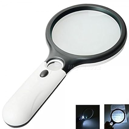Generic 2016 3 LED Light 45X Handheld Mini Pocket Microscope Reading Magnifying Glass Lens Jewellery Loupe (Yb360-Sz)