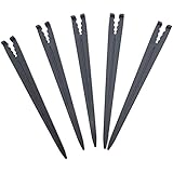 Whitelotous 100X Hook Fixed Stems Support Holder for 4/7 or 3/5 Irrigation Hose Garden Tools