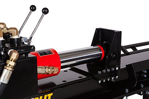 37-Ton Horizontal Gas Log Splitter, 420cc 15hp Engine Electric Start w/ Log Lift & Catcher - Thumbnail 4