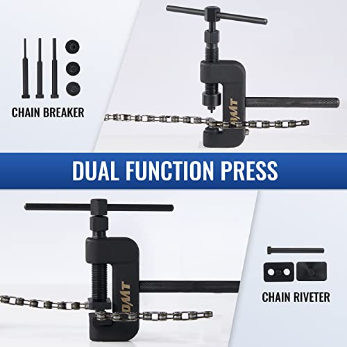 OMT Chain Breaker, 19pc Chain Brake Tool Kit with C Frame 3 Anvils 5