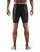 SKINS Men's DNAmic Men's Compression Half Tights/Shorts, black, Small