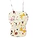 Twoworld Baby High Chair Seat Cushion Liner Mat Pad Cover and High Chair Straps (5 Point Harness) 1 Suit (Giraffe)