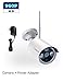 Cromorc 960P Surveillance Bullet Camera Waterproof Outdoor Indoor 3.6mm Lens IR Cut Day&Night Vision with 5DB Antenna with Bracket with Power Adapter