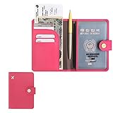 RFID Blocking Passport Compact Case No Skimming Wallet