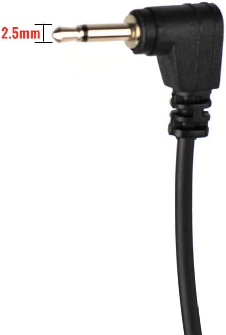 HYS 2.5mm 1 Pin Walkie Talkie Earpiece Listen Only Covert Air Acoustic Tube Security Headset for Two-Way Radios, Transceivers - Image 3