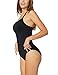 Baleaf Women's Athletic Training Adjustable Strap One Piece Swimsuit Swimwear Bathing Suit Black 34