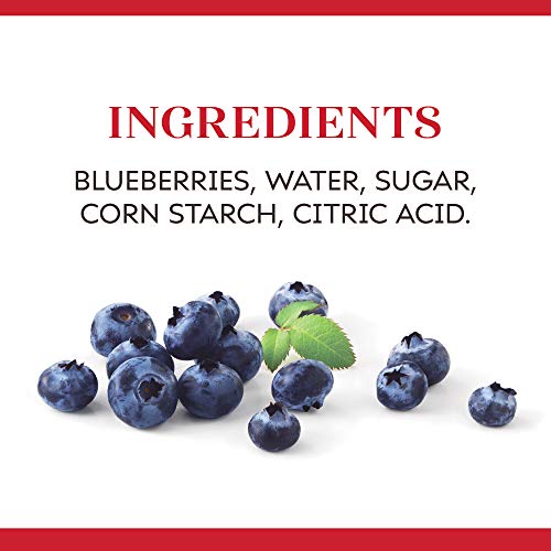 DUNCAN HINES COMSTOCK BLUEBERRY PIE FILLING AND TOPPING, 21 OZ.
