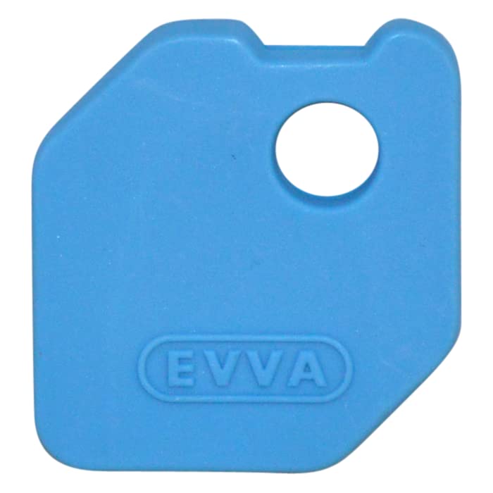 EVVA EPS Coloured Key Caps - Azure Blue 0043522493