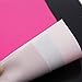 David accessories Rainbow Color Smooth PVC Faux Leather Fabric Sheet Synthetic Leather 10 Pcs 7.7