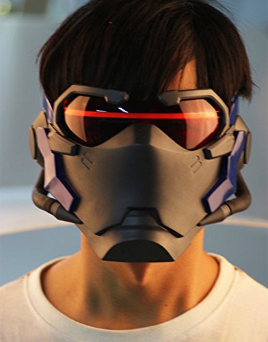 Gmasking 2017 Soldier Weapon Cosplay Light-up Mask Exclusive 1:1 Collectible Replica - Thumbnail 5