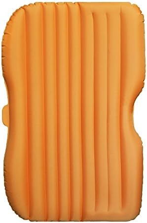 Shineka Heavy Duty Car Travel Inflatable Mattress, Car Inflatable Bed, SUV Back Seat Extended Mattress, Inflatable Bed Camping Universal, Multifunctional Air Bed Oxford Fabric (Orange)
