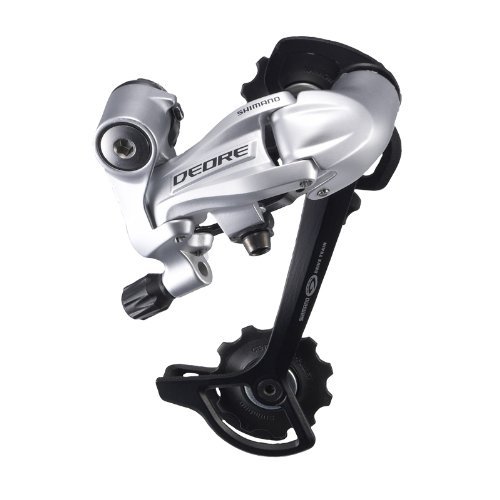 SHIMANO RD-M591 Deore SGS Rear Derailleur (9-Speed, Long Cage, Silver)