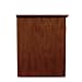 Leick Home 82350 Solid Wood Mission Oak Three Door TV Stand For 55