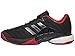 adidas Barricade 2018 Boost Black/Silver Court Shoes 10.5