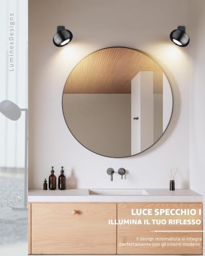 Lampada da Parete LED Ricaricabile Senza Fili AURI CX02