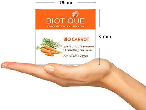 biotique carrot sunscreen