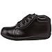 Stride Rite Girls SRTech Kids' Elliot Sneaker, Black Leather, 5 Toddler