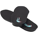 footinsole 0.4 Inches up Height Increase Shoe Insoles Lift Taller Pads Shoe Inserts (Large)