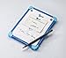 Eureka Shower Idea Whiteboard | Mountable Bathroom Writing Slate With Sturdy Suction Cups | 50 Removable Sheets, Oil Pencil & Microfiber Eraser Included | Fun Waterproof Notepad Wet & Dry Use Gadget
