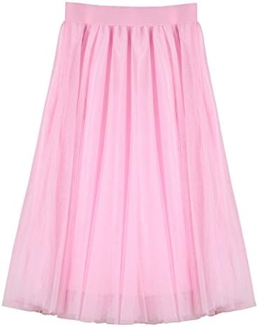 Women's A Line Knee Length Tutu Tulle Prom Party Dance Skirt