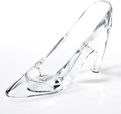 Amazon Com Cinderella Plastic Slipper Fillable Shoe Favor Holder Wedding Sweet 16 Birthday Everything Else