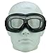 Bikershades Motorcycle Goggles Over Eye Glasses with Polycarbonate Safety Clear Lenses. Bomber Clear