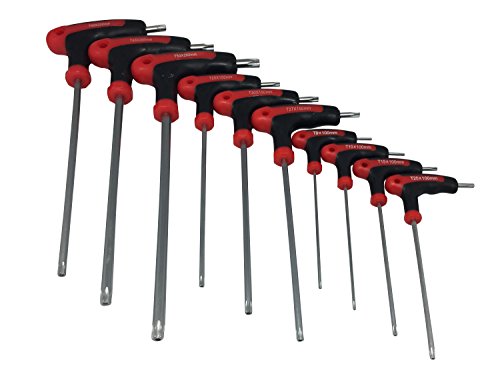 Höfftech 8045 Torx T Schraubendreher Satz Schraubenzieher T-Griff 10tlg., HT – Bild 3