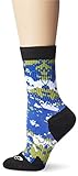 ASICS Camo Crew Socks, Navy/Vegas Gold, Large