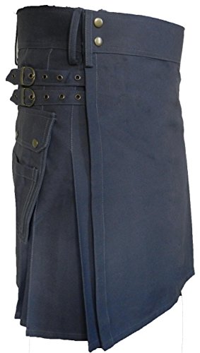 Menâ€™s Fashion Snap-on Kilt, Standard Utility Kilt, Traditional Scottish Dress