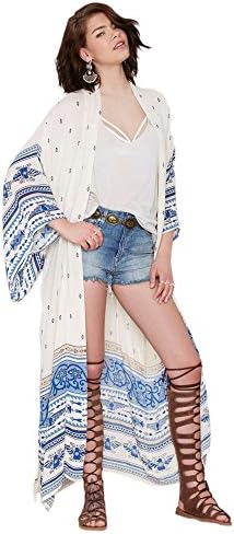 2017 Chiffon Positioning Printing Beach Sun Cardigan Bikini Cardigan Shirt Cover Ups One Size