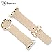 Apple Watch Band,38mm For Girl series Genuine Leather Strap Wrist Band Replacement W/ Metal Clasp for Apple Watch Sport Edition 38mm
