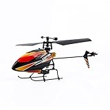 OCDAY WLtoys V911 4 Channels 2.4GHz Mini RC Helicopter Gyro RTF Radio Single Propeller Stunt Copter with 2 Batteries