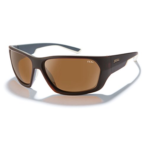 Zeal Optics Unisex Caddis Matte Brown Khaki W/Polarized Copper Lens One Size