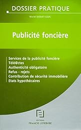 Publicité foncière