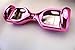 Pink Chrome Replacement Outer Plastic Cover Case Shell for 6.5inch Smart Self Balance Wheel Balancing Electric Scooter Spare Parts