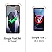 Pixel 3 XL Case,Two-Tone Vintage Genuine Leather Back Cover for Google Pixel 3 XL (Black)