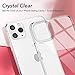 YOUMAKER Stylish Crystal Clear Case for iPhone 11 Pro Max, Anti-Scratch Shock Absorption Slim Fit Drop Protection Premium Bumper Cover Case for iPhone 11 Pro Max 6.5 inch (2019 Release) - Clear
