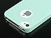 Pandamimi Dexule Cute Girls Ultra-thin Ice Cream Glossy Hard Case Cover for iPhone 4, 4S - Mint Green