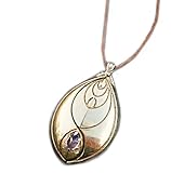 EMF Protection Pendant by Chi-O-PhiÂ® - Harmonize your being and protect yourself from unsettling EMF with this revolution of Active Jewelry (Gold)