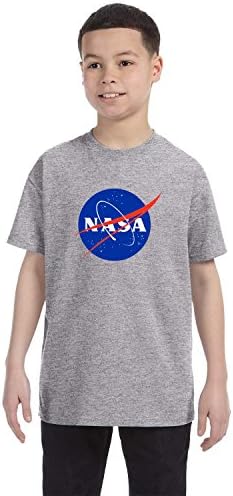 NASA Meatball Logo Youth Shirt Space Shuttle Rocket Science Geek Boys Kids GirlsTee